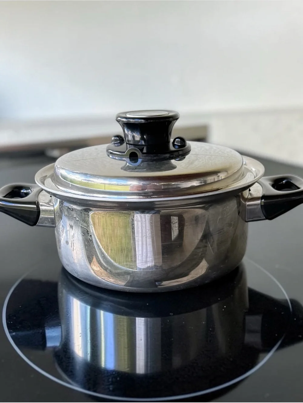 Vintage Health Craft Multi-Ply Stainless Steel Pot w/ Vented Lid 2 QT